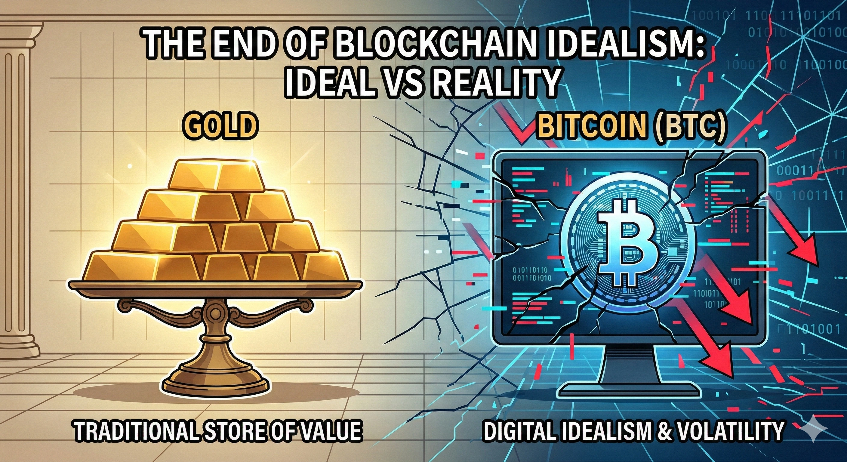 Blockchain: The End of Idealism and Survival as a Tool